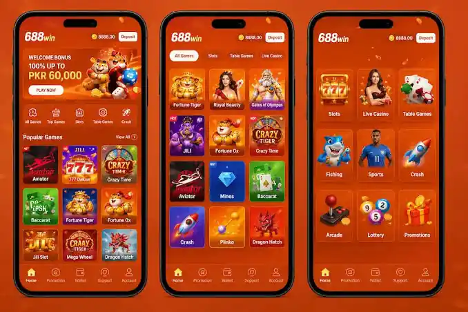688win home screen